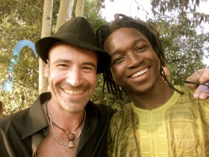 Simon and Bassidi in Mali